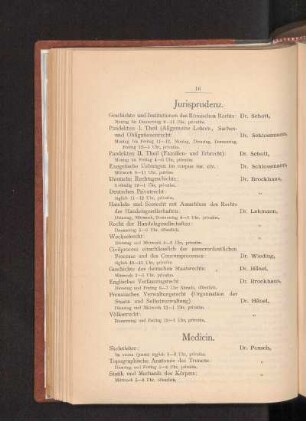 Jurisprudenz.