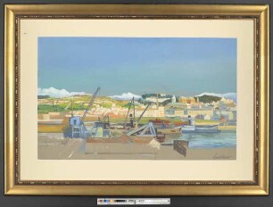 Der Hafen von Lissabon