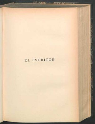 El escritor