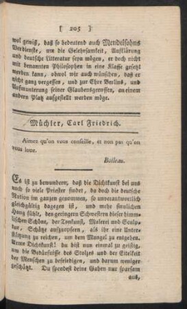 Müchler, Carl Friedrich