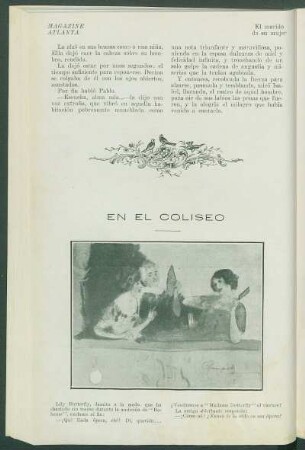 En el Coliseo [Chiste ilustrado]
