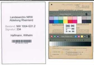 Entnazifizierung Wilhelm Halfmann , geb. 22.07.1907 (Gastwirt)