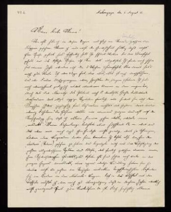 Brief an Mama, 06.08.1911, Makangaga
