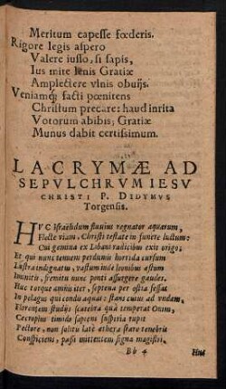 Lacrymae Ad Sepulchrum Iesu Christi ...