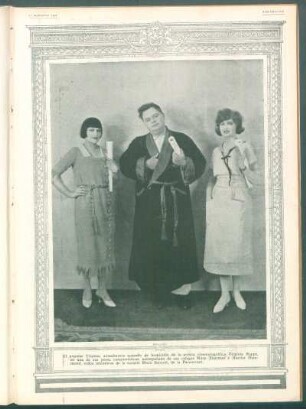 El popular Tripitas, actualmente acusado de homicidio de la artista cinematográfica Virginia Rappe