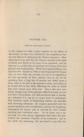 Chapter XIII. Medical missionary society.