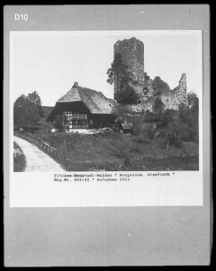 Staufische Burgruine