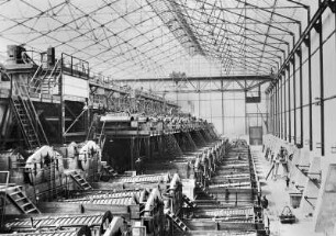 Diamantenaufbereitungsanlage : Namibia (ehem. Südwestafrika), Diamantenaufbereitungsanlage in der Elisabethbucht, vor 1945