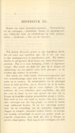 Hoofdstuk III. Komst van eenen Gouverneur-general. - ...