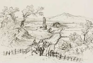 Terre del Quinto mit Reitern
