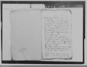 Schuldenforderungen gegenüber Fürst Wilhelm Hyacinth von Nassau-Siegen