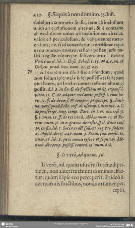§. Is verò, ad quem. 36.