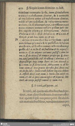 §. Is verò, ad quem. 36.
