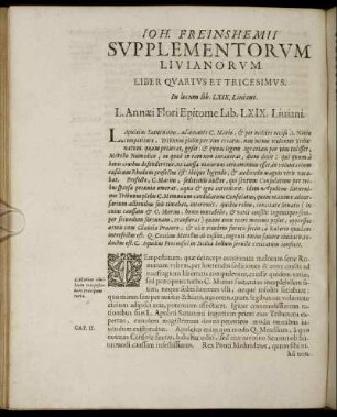 Liber Quartus Et Tricesimus.