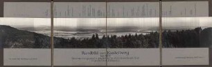 Foto vom Kastelberg bei Pfirt (Ferrette) von der "Höhe 650" aus in westlicher Richtung (Rundbild)