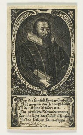 Bildnis des Valentinus Wudrian