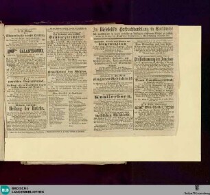 Karlsruher Tagblatt, In Bielefeld's Hofbuchhandlung in Carlsruhe sind nachstehende in neuen verbesserten Auflagen erschienene Bücher zu haben...