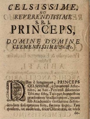 Monotessaron Evangelicum Sive Historia Evangelica Ex Quatuor Evangelistis in Unum Volumen Collecta : Ac Mysteria Evangelica usque ad Salutiferam Christi Messiae Nativitatem literaliter, & Mystice ex utriusque Testamenti paginis ... explanans, 1. [De Mysteriis Evangelicis usque ad Conceptionem Divini Verbi in utero Virginis]