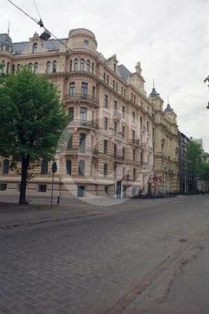 Mietshaus Alberta iela 13 (Albertstraße) in Riga