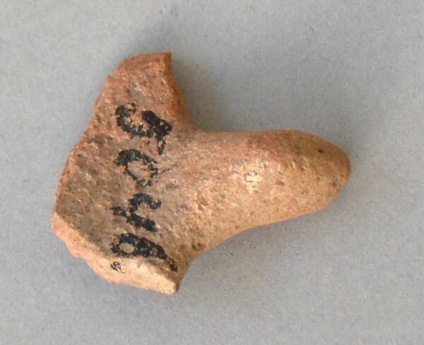 Pottery vessel decoration (fragment)