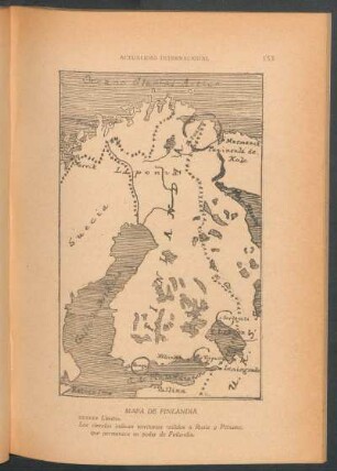 Mapa de Finlandia