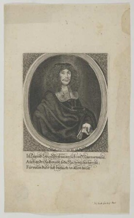 Bildnis des Johann Andreas Friedrich
