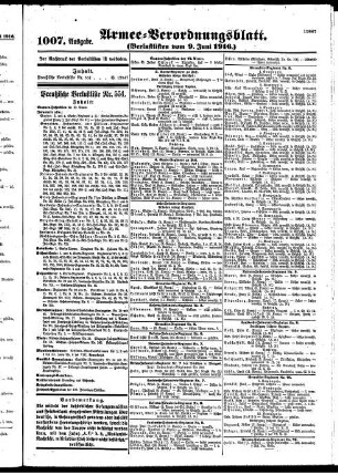 1007.Ausgabe. Freitag, 9. Juni 1916