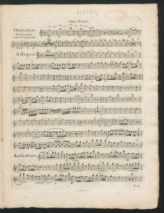 Oboe Primo & Oboe secondo