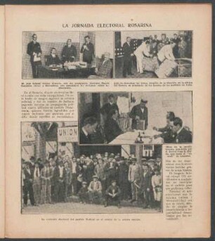 La jornada electoral rosarina