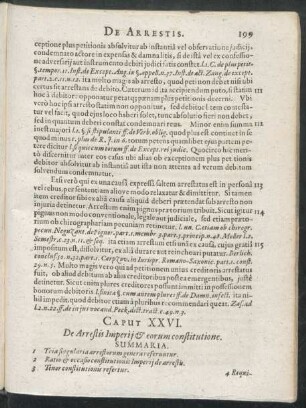 Caput XXVI. - XXVIII.