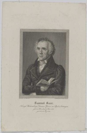 Bildnis des Samuel Baur
