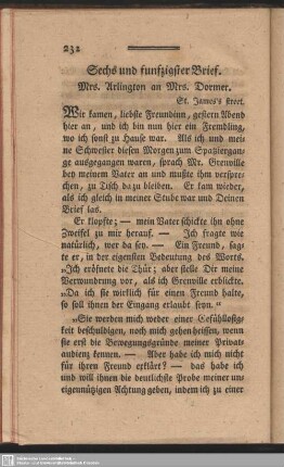 Sechs und funfzigster Brief