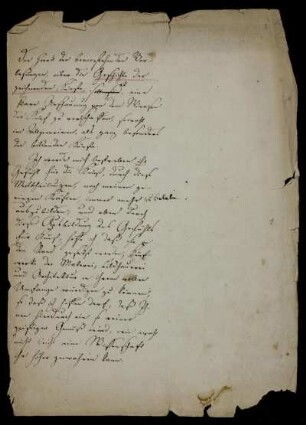 Geschichte der zeichnenden Künste. [Vorlesungsmanuskript] (Manuskripttitel), Göttingen, 1829 - 1831