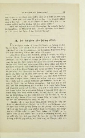 34. Der Königstein wird Festung (1589)
