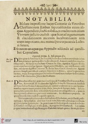 Notabilia.