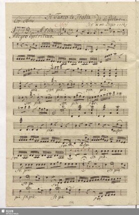 1779. Aria: Ho di me stesso orrore / Seydelmann, F.