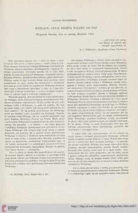 Witkacy, czyli reszta należy do nas