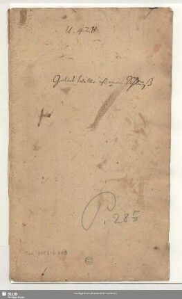 Gottes Wille ist mein Schluß - Mus.3108-E-500 - Mus.3108-E-500a : T, orch, bc
