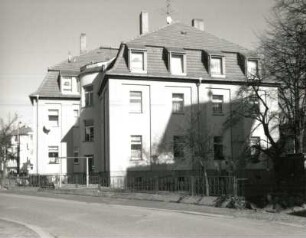 Radebeul. Wohnhaus, Gohliser Straße 1a (um 1910). Straßenansicht