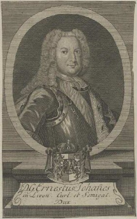 Bildnis des Ernestus Johannes, Herzog von Kurland