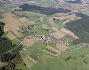 Hochberg, Gemeinde Bad Saulgau, Luftbild