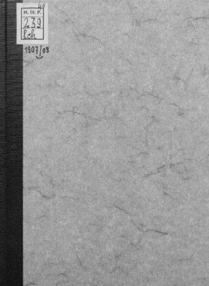 Histoire de la dissertation "Sur la littérature allemande" publiée à Berlin en 1780 : Ein Beitr. zur Charakteristik d. Staatsministers Gr. von Hertzberg