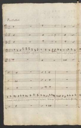 Recitativ: So lang, o Vaterstadt