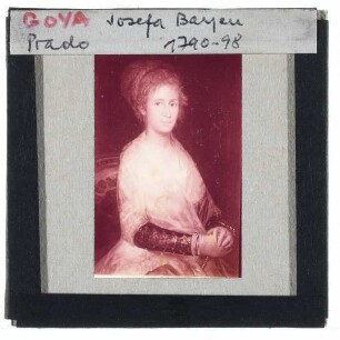 Goya, Porträt der Josefa Bayeu