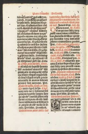 Pars Estivalis De sanctis