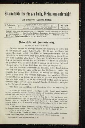 Ueber Erd- und Feuerbestattung