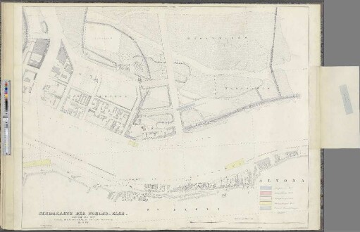 Blatt VII. : Gänseweide. Steinwärder. Kuhwärder. St. Pauli. Altona.