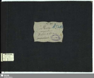 Partitur [autographe Reinschrift?]