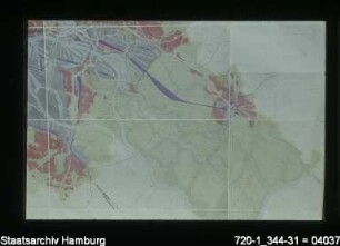 Aufbauplan, Entwurf Bezirk Bergedorf