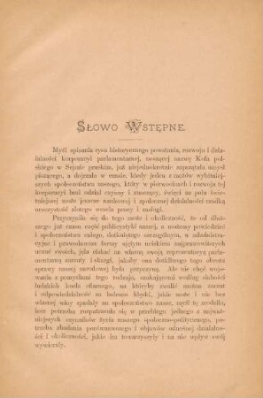Slowo wstepne